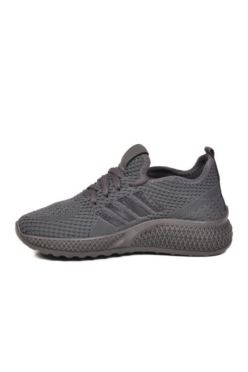 Unisex Füme Triko Sneaker Hafif Nefes Alan Esnek Yürüyüş Ayakkabısı Vene G