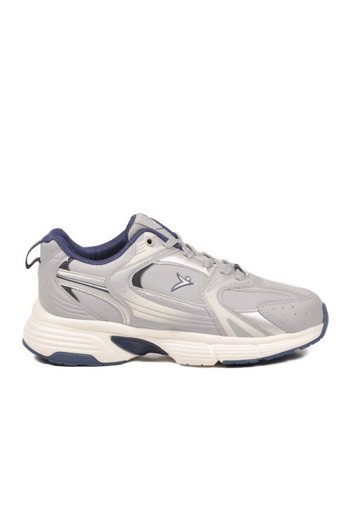 Bağcıklı Hafif Rahat Gri Unisex Yürüyüş ve Spor Ayakkabı Sneaker Terra G