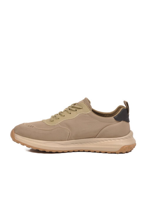Haki Hafızalı Taban Erkek Spor Ayakkabı Hafif Esnek Taban Casual Sneaker E421 M