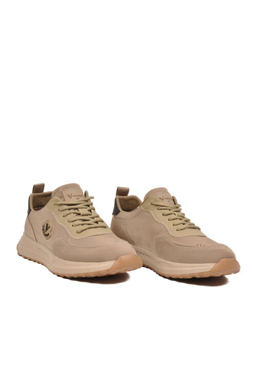 Haki Hafızalı Taban Erkek Spor Ayakkabı Hafif Esnek Taban Casual Sneaker E421 M