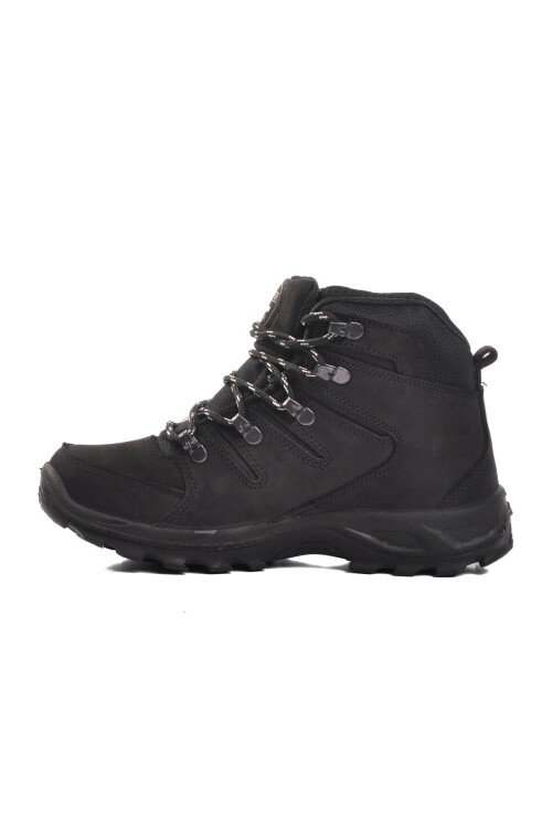 Nubuk Siyah Su Geçirmez Kaymaz Taban Unisex Outdoor Bot G5558