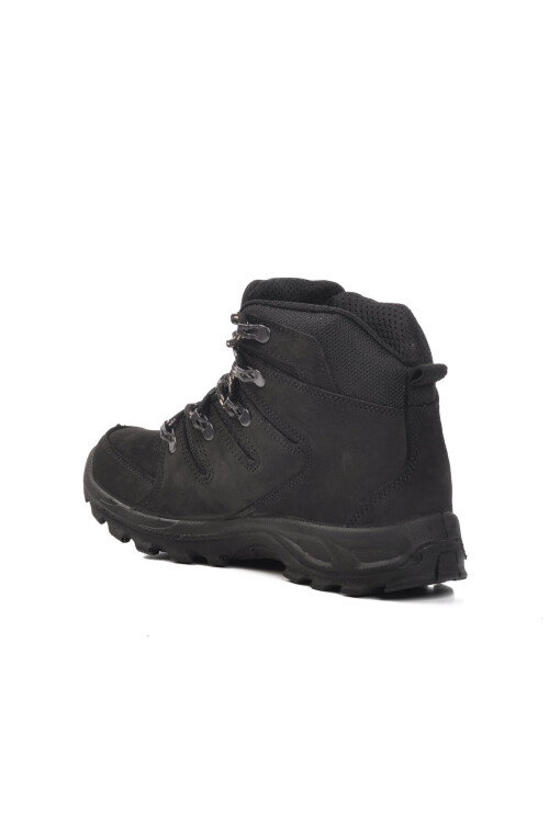Nubuk Siyah Su Geçirmez Kaymaz Taban Unisex Outdoor Bot G5558