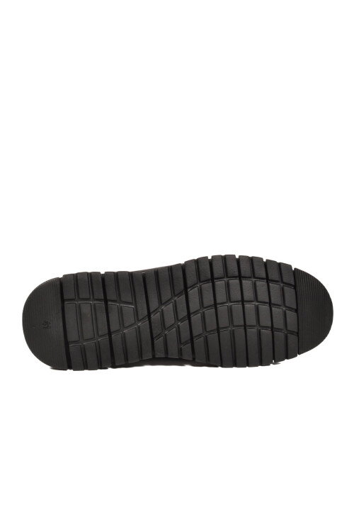 Erkek Siyah Hakiki Deri Rahat Tabanlı Şık Makosen Casual Ayakkabı Loafer 6574 M