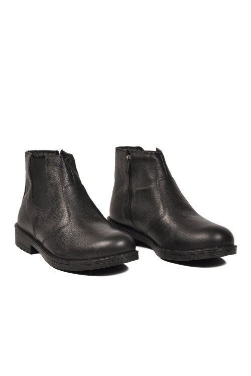 Black Mens Boots 456 M
