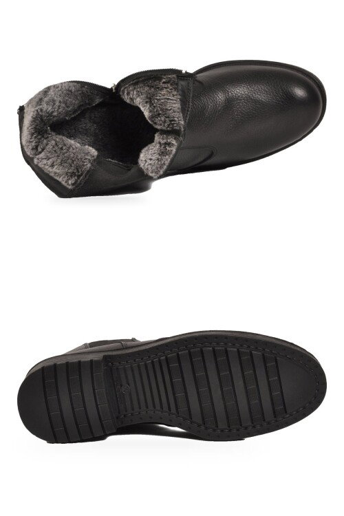 Black Mens Boots 456 M