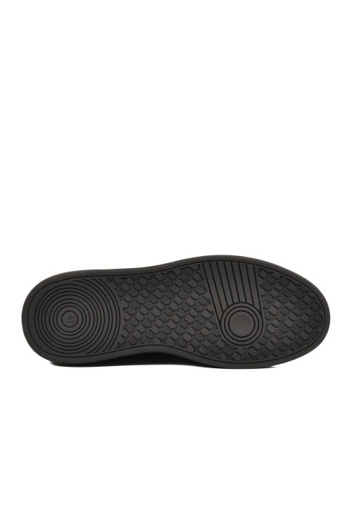 Siyah Mat Nubuk Memory Foam Erkek Casual Ayakkabı Sneaker 6630-1 M