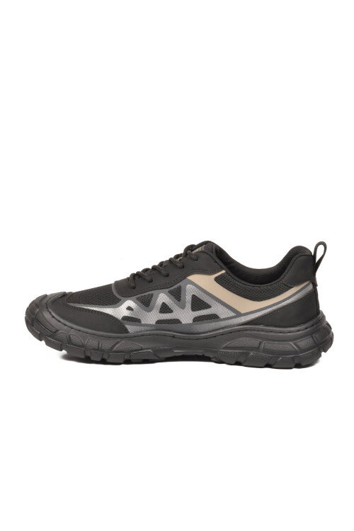Siyah Erkek Trekking Outdoor Stil Nefes Alabilen Günlük Spor Ayakkabı E097 M