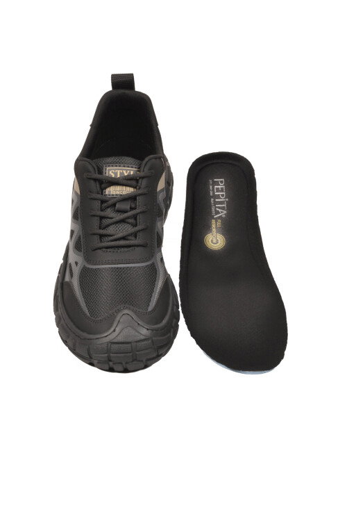 Siyah Erkek Trekking Outdoor Stil Nefes Alabilen Günlük Spor Ayakkabı E097 M