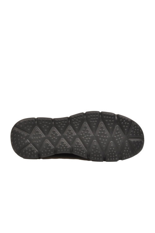 Siyah Nefes Alan Memory Foam Erkek Günlük Spor Ayakkabı Hafif Fileli Sneaker E332 M