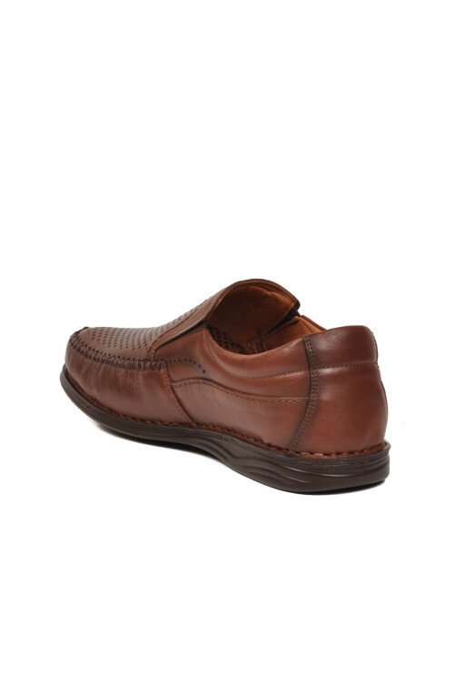 Taba Hakiki Deri Nefes Alabilen Rahat Konfor Tabanlı Erkek Casual Ayakkabı Loafer Sensitive 3237-1 M