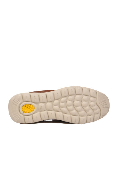 Taba Erkek Hakiki Deri Smart Casual Loafer Ayakkabı Hafızalı Rahat Taban Sensitive M599 M