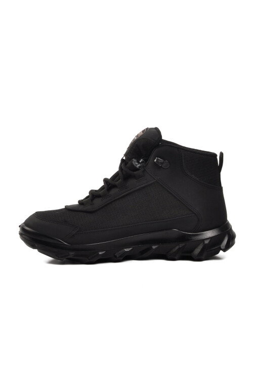 Tekstil Siyah Su Geçirmez Kaymaz Taban Unisex Outdoor Trekking Bot G7200