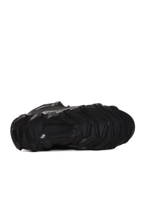 Tekstil Siyah Su Geçirmez Kaymaz Taban Unisex Outdoor Trekking Bot G7200