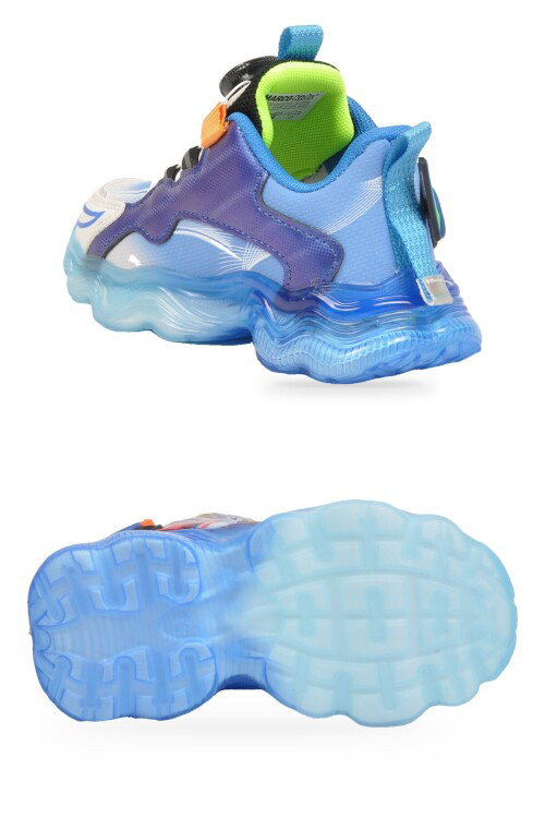 Akıllı Bağcıklı Hafif Rahat Tabanlı Mavi Unisex Çocuk Spor Ayakkabı Sneaker Kalen P