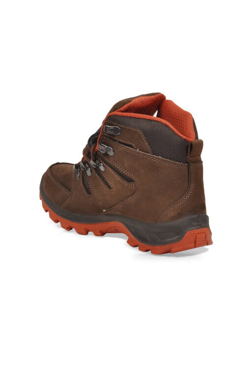 Kahve Nubuk Su Geçirmez Kaymaz Taban Unisex Outdoor Bot G5558