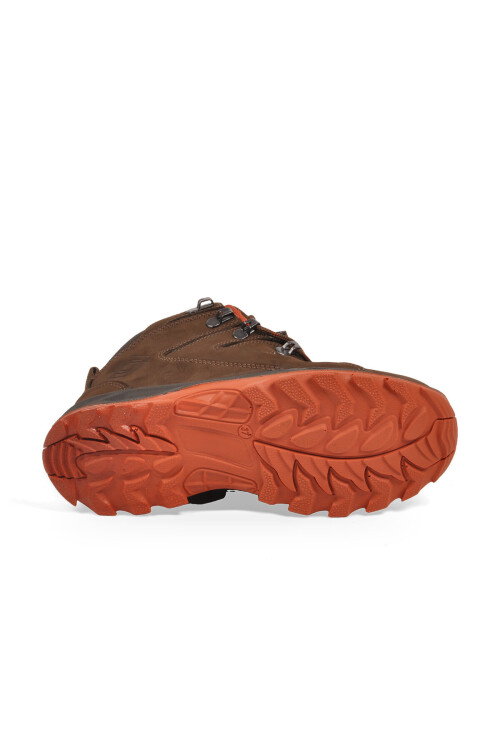 Kahve Nubuk Su Geçirmez Kaymaz Taban Unisex Outdoor Bot G5558