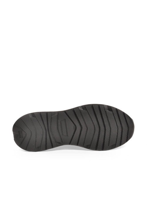 Siyah Hakiki Deri Bağcıklı Erkek Casual Sneaker Ayakkabı 272580