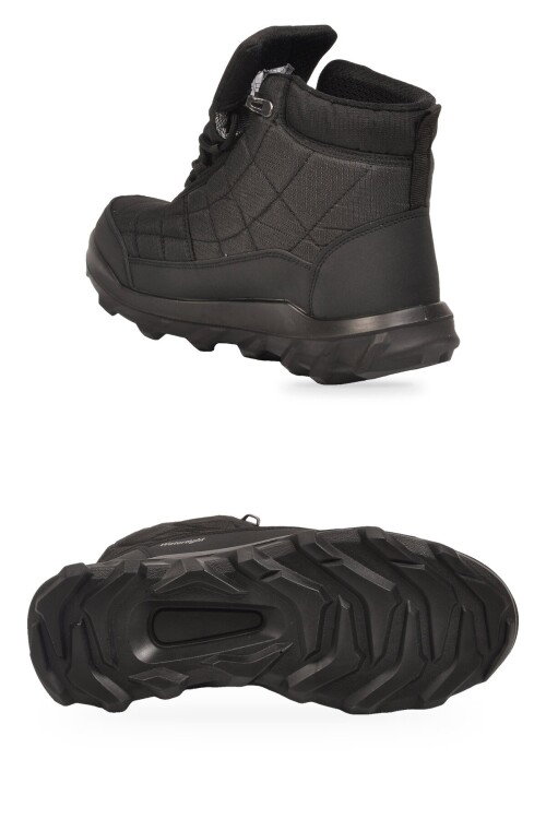 Tekstil Siyah Kaymaz Tabanlı Su İtici Bağcıklı Erkek Outdoor Trekking Bot M7214