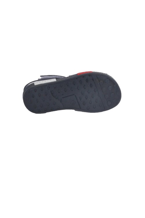 Lacivert-Beyaz Ortopedik Bebek Sandalet 004 B