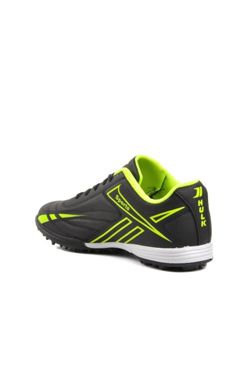 Black-Neon Yellow Mens Astroturf Shoes 125 M Astroturf