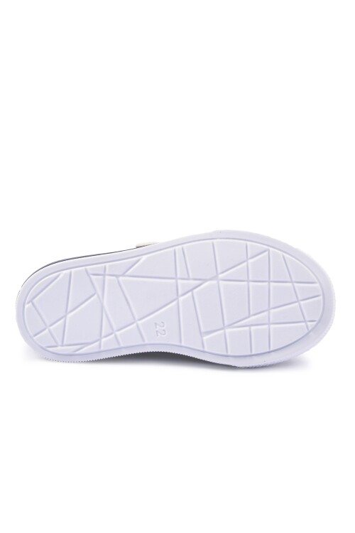 Navy Blue White Orthopedic Baby Shoes 21K01 B