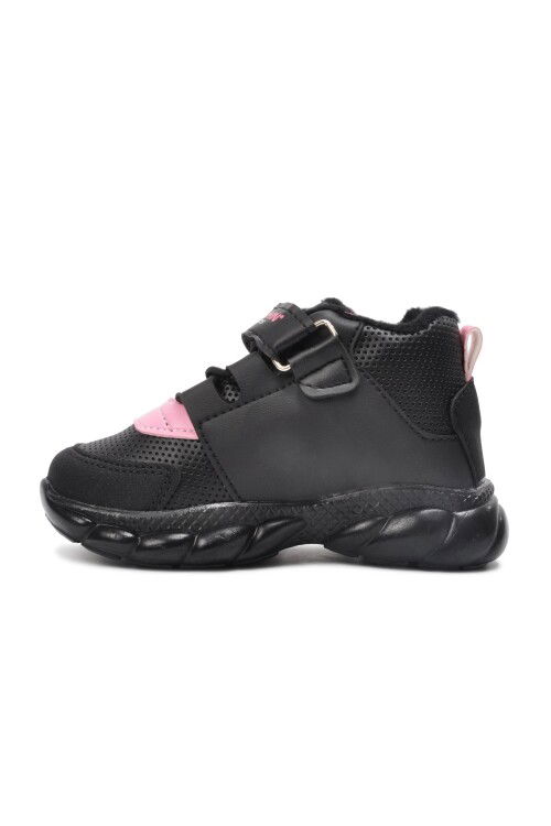 Black-Pink Childrens Boots 629 B