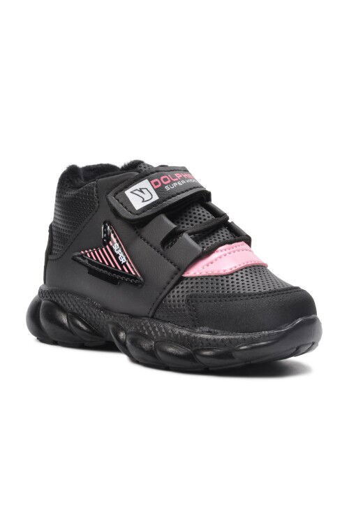 Black-Pink Childrens Boots 629 B