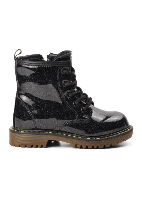 Siyah Simli  Çocuk Bot 705 P