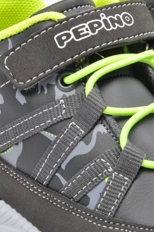 Füme Sarı Cırtlı Unisex Çocuk Bot 740 P