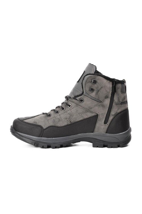 Smoke Black Large Size Non-Slip Sole Mens Outdoor Boots 980 M