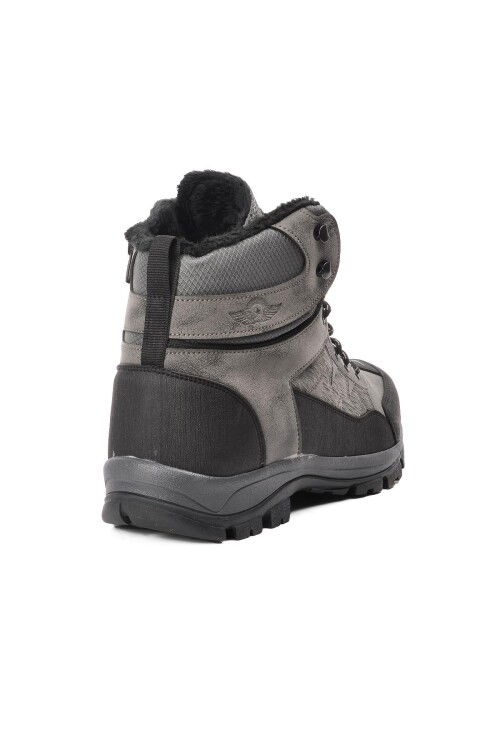 Smoke Black Large Size Non-Slip Sole Mens Outdoor Boots 980 M