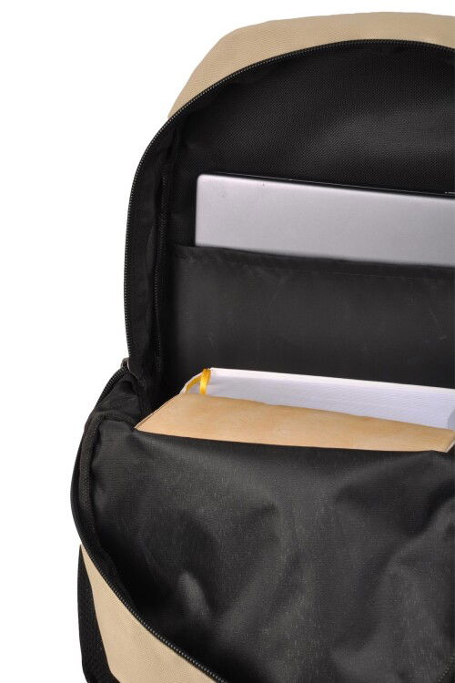 Cream Unisex Backpack Armor