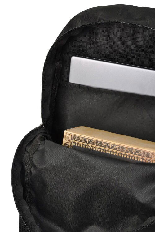 Siyah Kamuflaj Unisex Sırt Çantası Armor