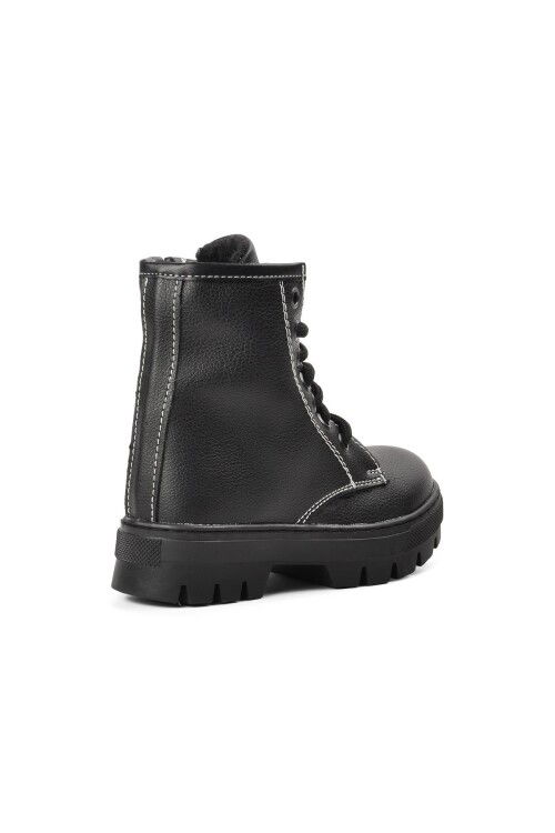 Black Childrens Boots Aspor ARZ 2301002 P