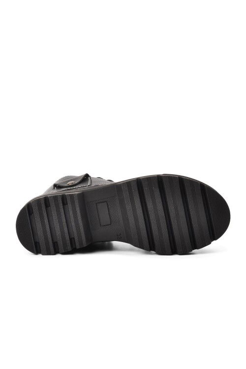 Siyah Ortopedik Erkek Çocuk Bot 2301003 F