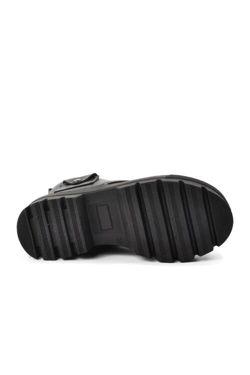 Black Orthopedic Boys Boots 2301003 P