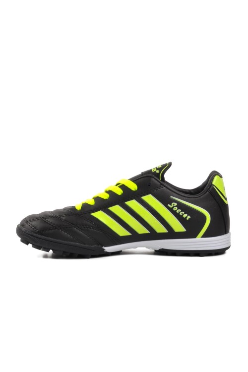 Black-Flat Yellow Mens Artificial Turf Shoes 602 Artificial Turf M