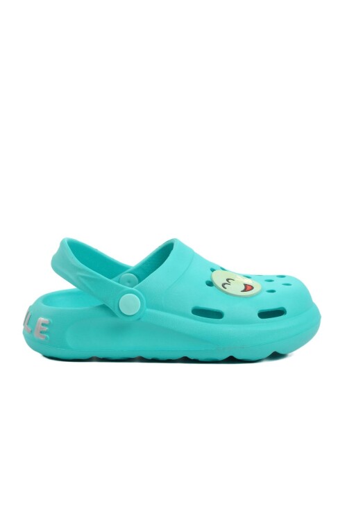 Aqua Green Sabo Unisex Childrens Slippers BRN 1648 F