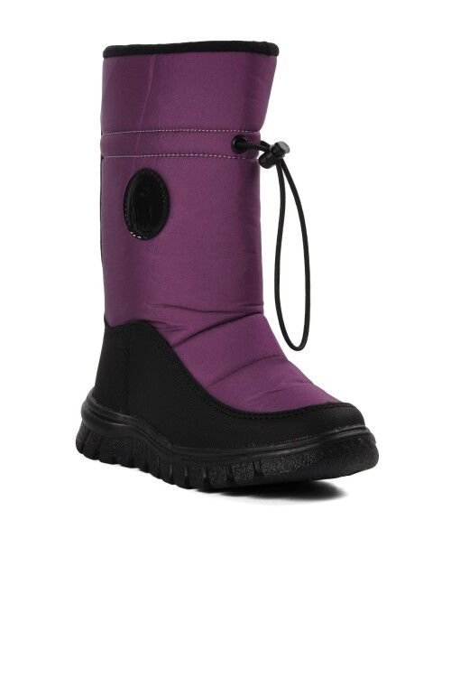 Purple Childrens Snow Boots Demos P