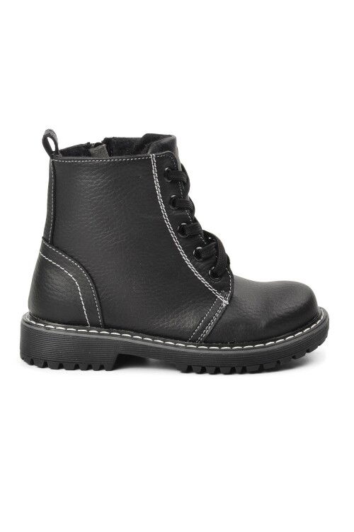 Black Unisex Kids Boots ŞNG 2301998 P