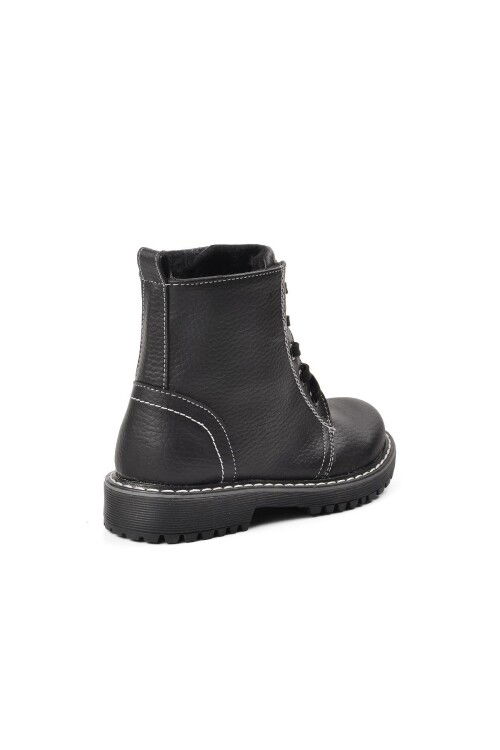 Black Unisex Kids Boots ŞNG 2301998 P