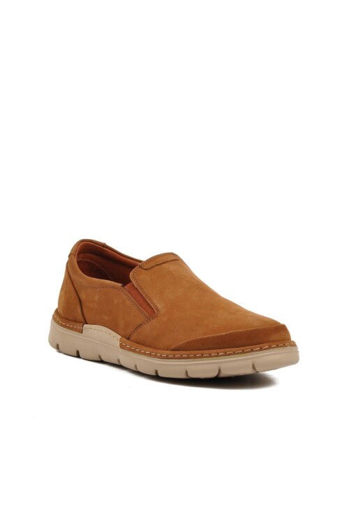 Tan Nubuck Mens Casual Shoes 221973 M