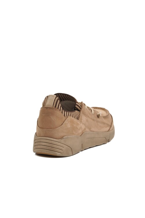 Toprak Nubuk Hakiki Deri Erkek Casual Ayakkabı 23410 M