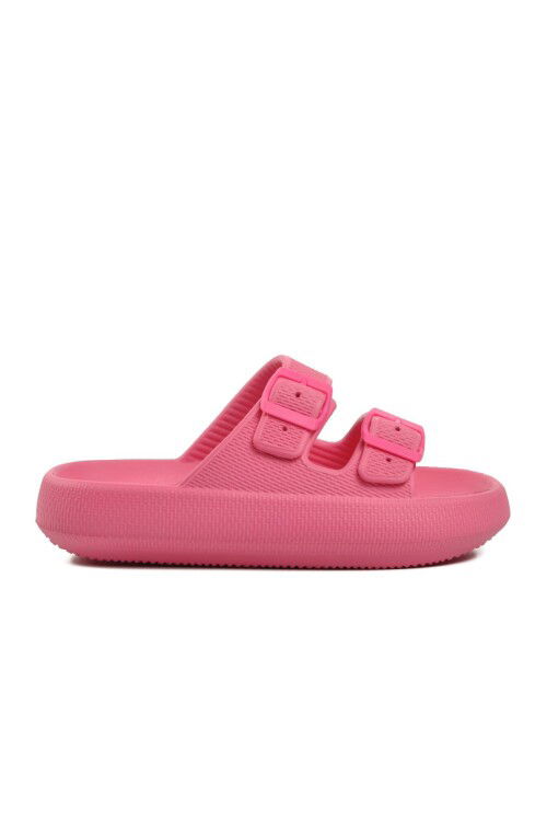 Fuchsia Eva Lightweight Womens Slippers Anna G