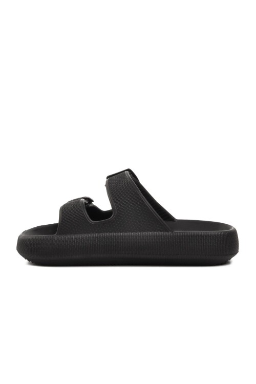 Black Eva Lightweight Womens Slippers Anna G