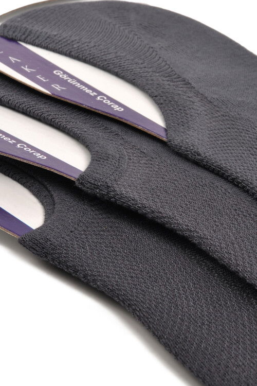 Smoked Unisex 3-Pack Ballerina Socks 24K005