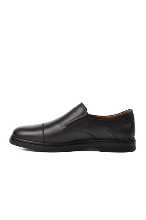 Black Leather Mens Classic Shoes 326