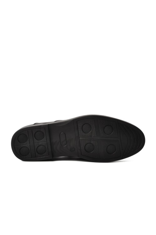 Black Leather Mens Classic Shoes 326