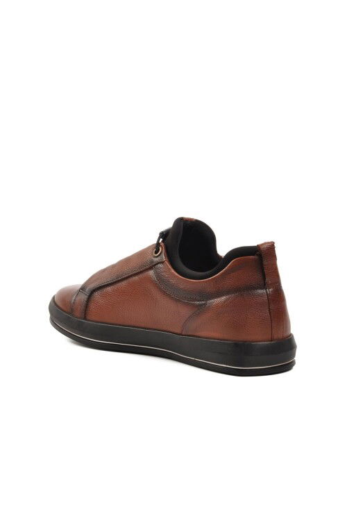 Tan Genuine Leather Mens Casual Shoes 4304 M