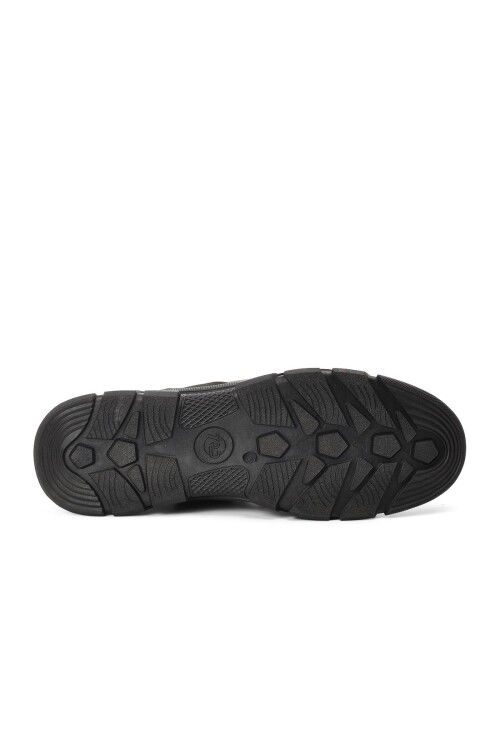 Sand-Black Genuine Leather Mens Boots 4351 M